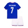 Maillot de Supporter France Griezmann 7 Domicile Euro 2024 Pour Enfant